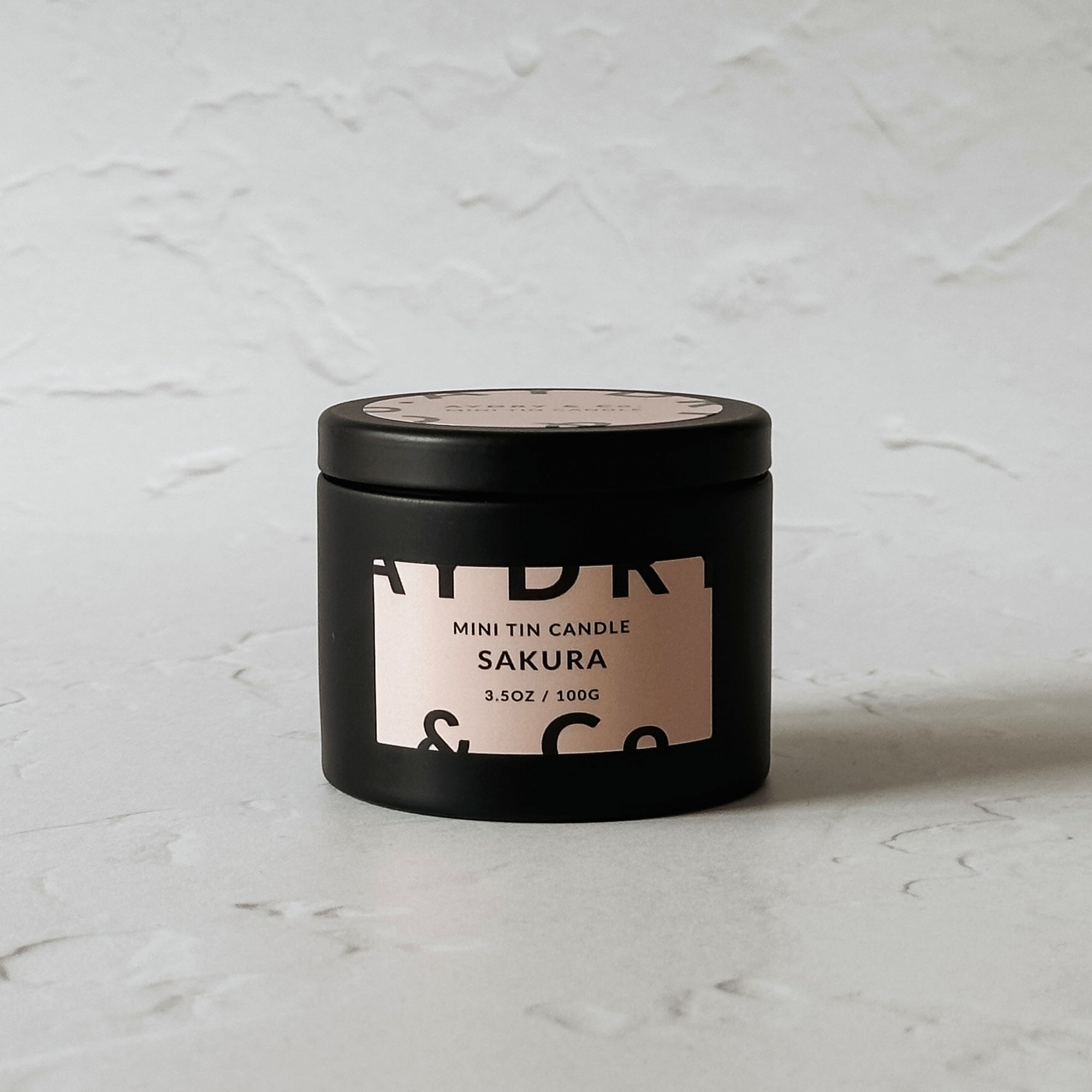 SAKURA MINI TIN CANDLE