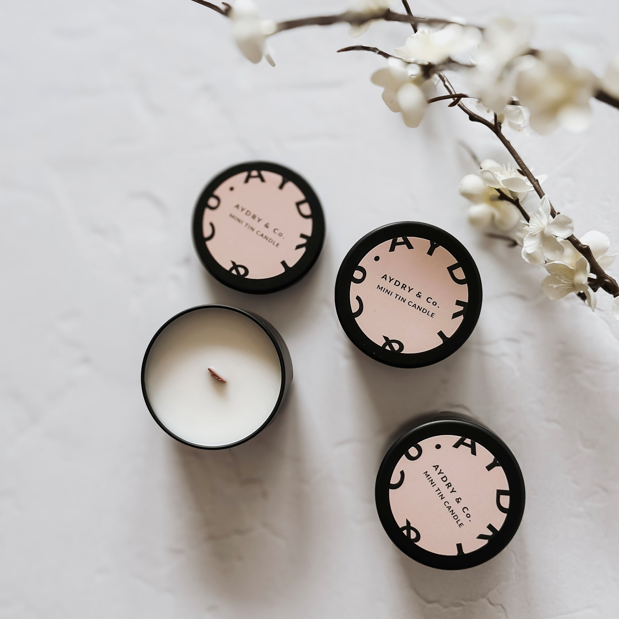 SAKURA MINI TIN CANDLE