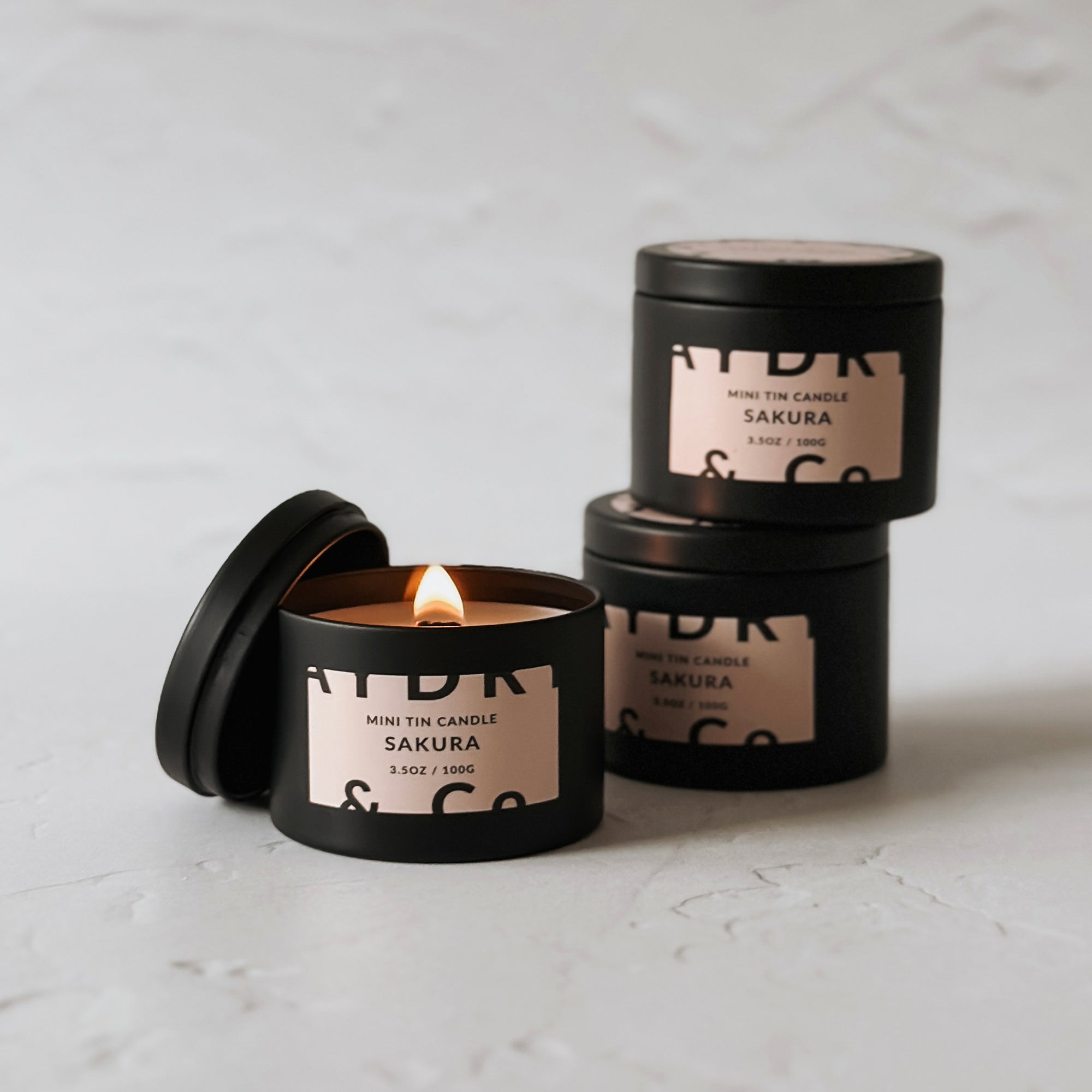 SAKURA MINI TIN CANDLE