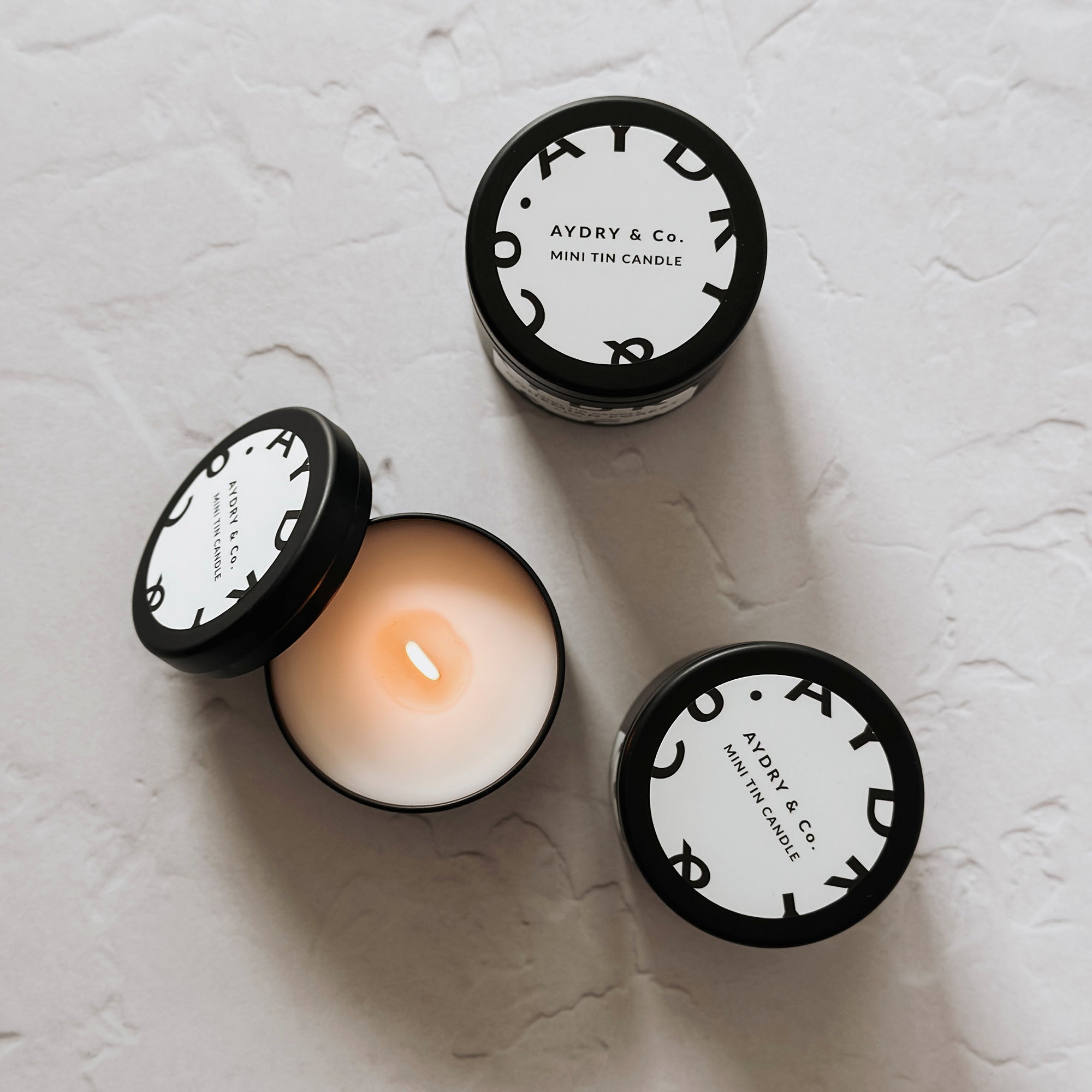 JAPANESE YUZU MINI TIN CANDLE