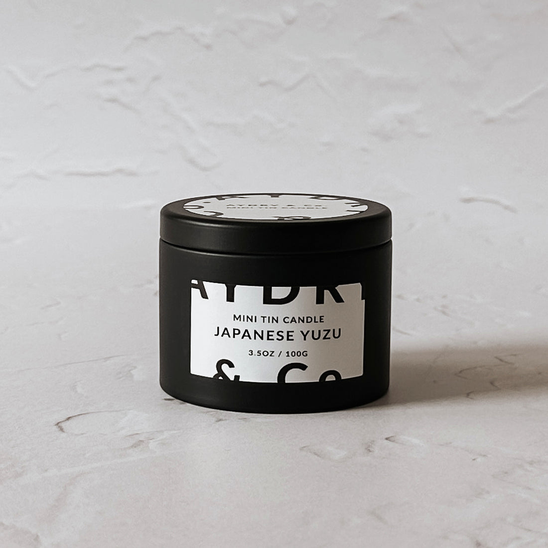 JAPANESE YUZU MINI TIN CANDLE