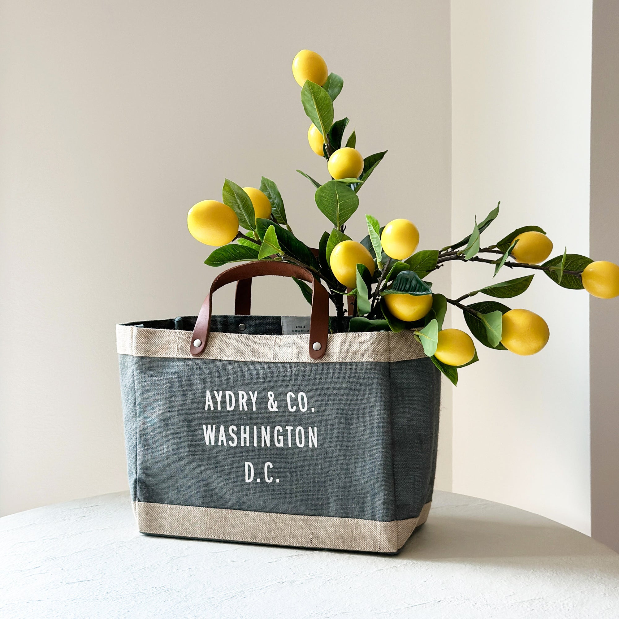 AYDRY Co. x APOLIS Market Bag Gray