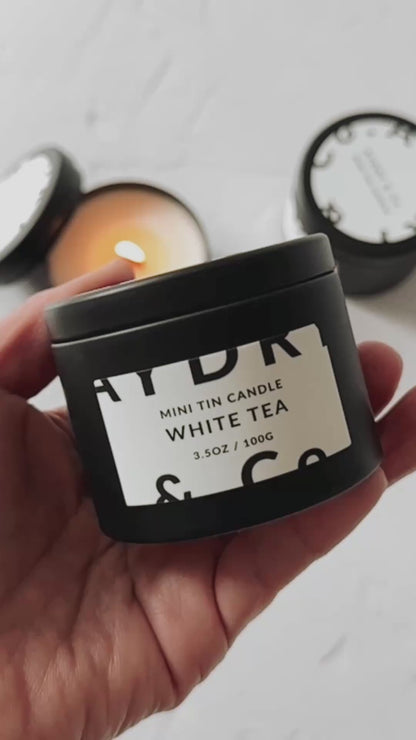 JAPANESE YUZU MINI TIN CANDLE